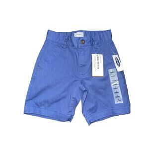 Old Navy Boy Blue Chino Shorts Built in Flex Size 6 NWT